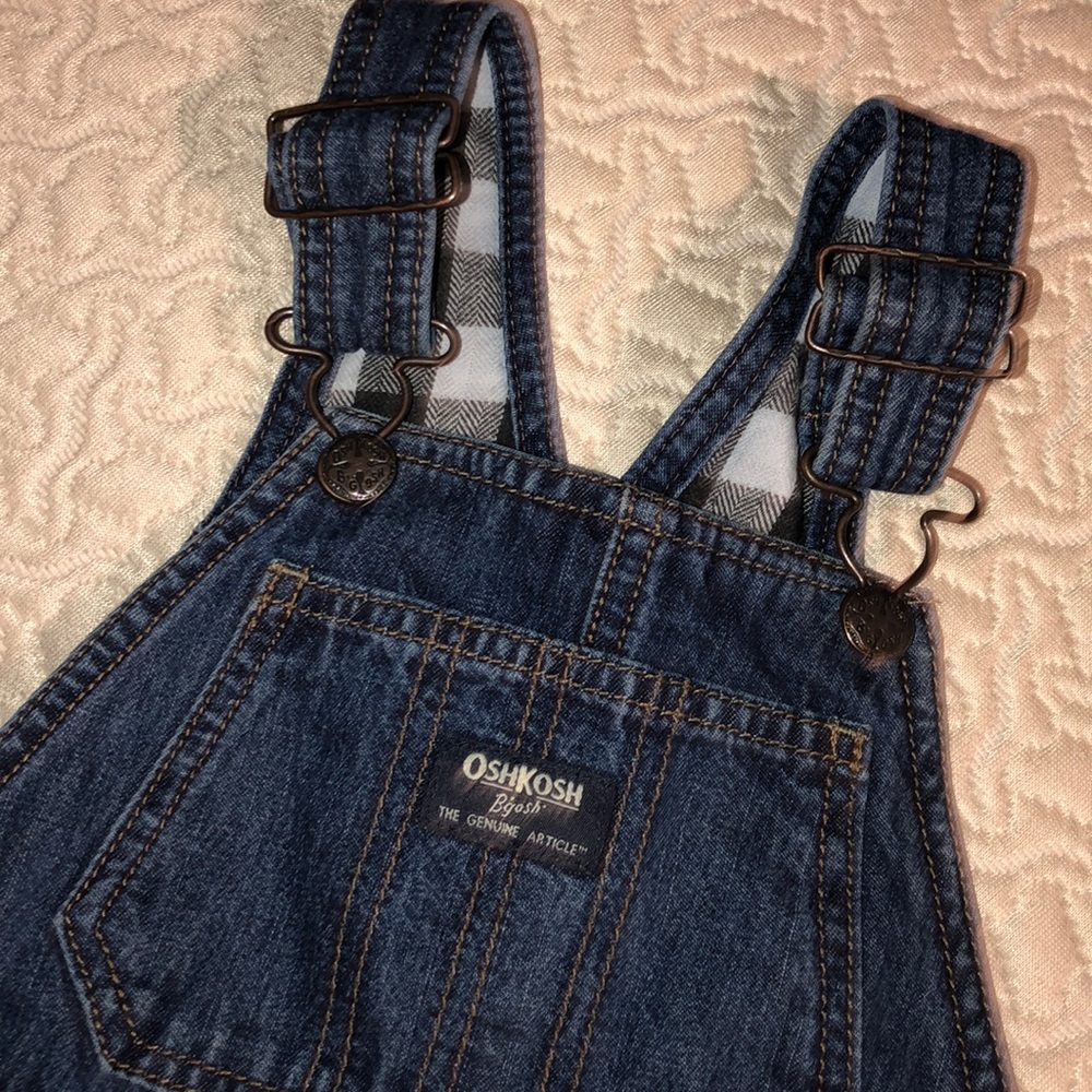 Oshkosh Boys Denim Overall.